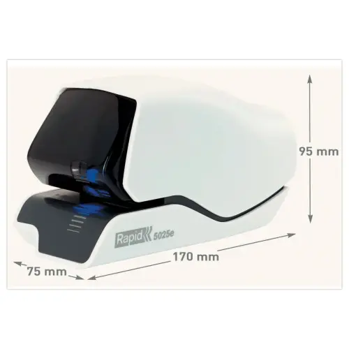 Agrafeuse électrique Rapid 5025e Laser - 25 feuilles - RAPID