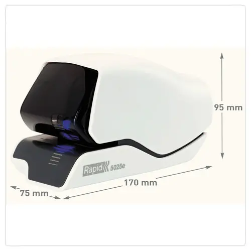 Agrafeuse électrique Rapid 5025e Laser - 25 feuilles - RAPID