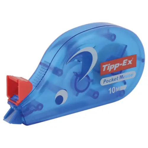 Correcteur à sec frontal Pocket Mouse - Bande L 10 m x l 4,2 mm - TIPP-EX