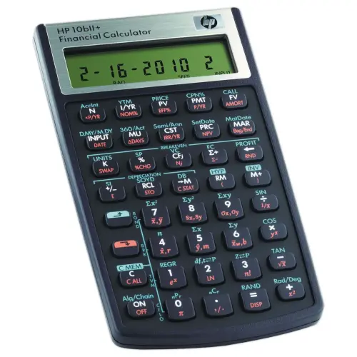 Calculatrice financi&egrave;re - HP - 10B II 