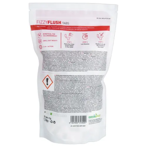 75 Tablettes nettoyantes probiotiques pour sanitaire - GREENSPEED 