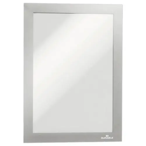 2 Cadres d'affichage adhésif Duraframe -A4 - Blanc