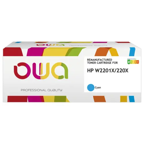 Toner compatible HP W2201X OWA cyan