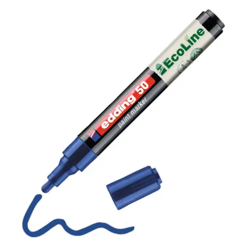 Marqueur peinture eau E50 - Bleu - EDDING