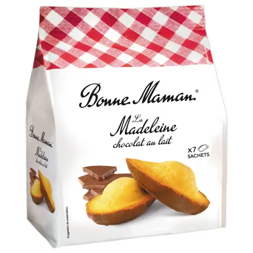MADELEINE COQUE CHOCOLAT LAIT