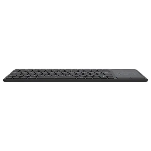 Clavier sans fil rechargeable SLIM TOUCH avec pavé tactile intégré
