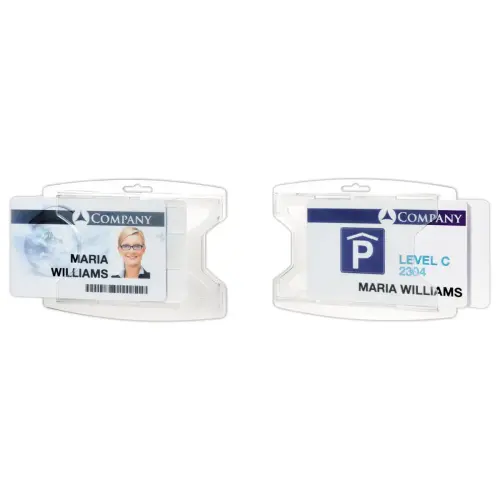 10 Porte-badges 2 cartes - DURABLE 