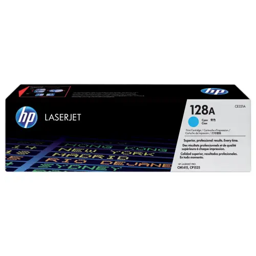 HP 128A CE321A toner cyan