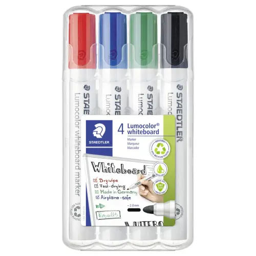 4 Marqueurs effaçables Lumocolor 351 - STAEDTLER