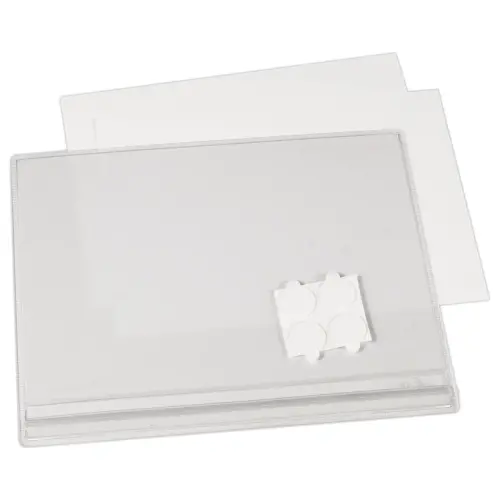 5 Pochettes d'affichage étanches - A5 - Fixation adhésive - DURABLE