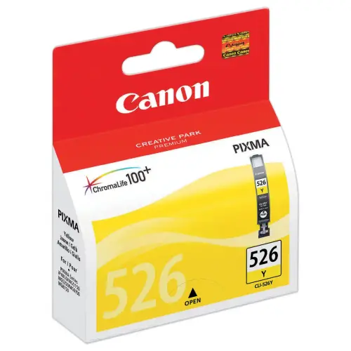 Cartouche CANON CLi526 jaune 