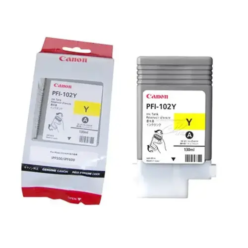 Cartouche CANON PFI102Y jaune