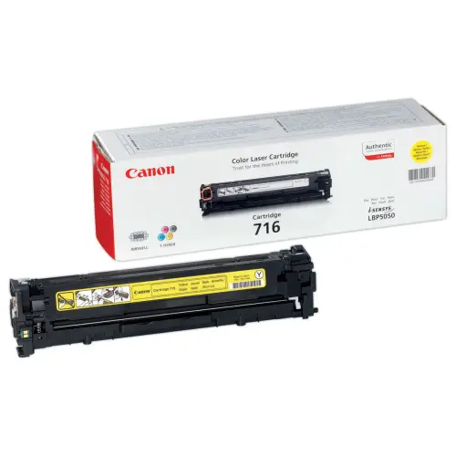 Toner CANON 716Y jaune 