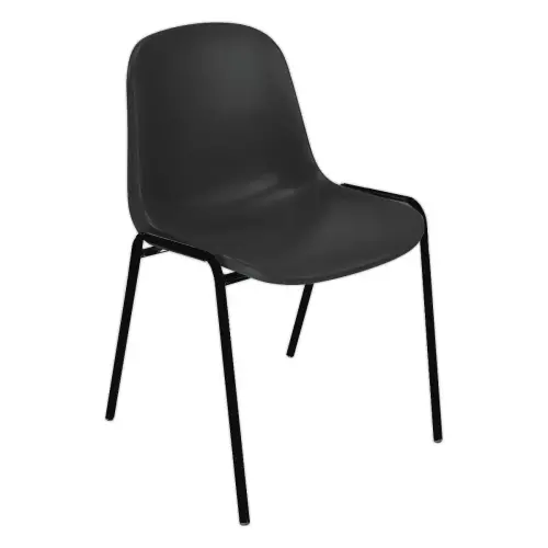Chaise coque Beta - Noir