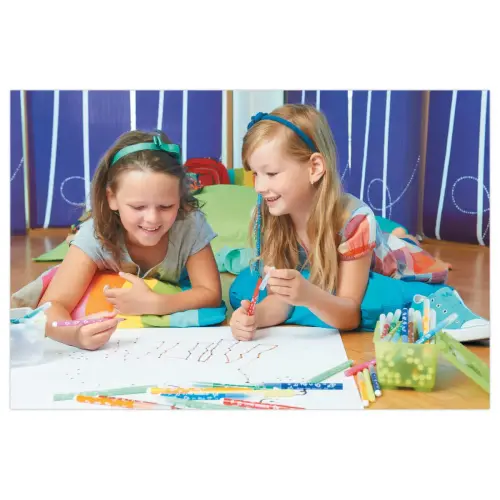 12 Feutres de coloriage Trio A-Z - Pointe moyenne - Encre eau - STABILO 