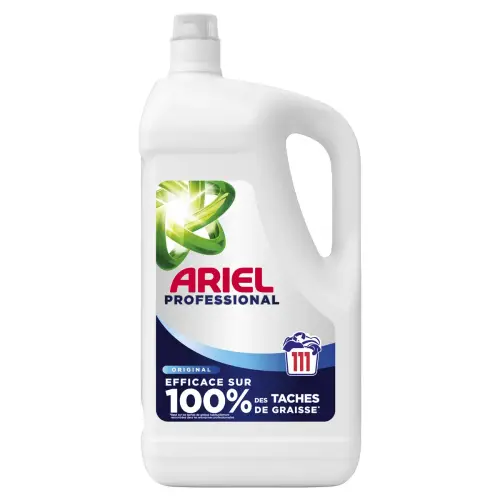 Lessive liquide concentrée Ariel Professionnel - 111 doses - Ariel