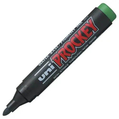 Marqueur permanent Prockey PM 122 - vert - UNIBALL