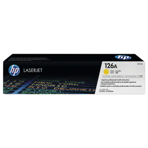 Toner 126A CE312A - Jaune - HP 