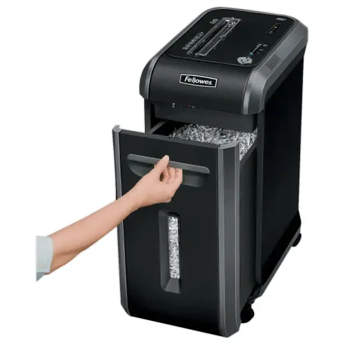 Destructeur de documents manuel 99Ci - Coupe crois&eacute;e - Utilisation fr&eacute;quente - FELLOWES 