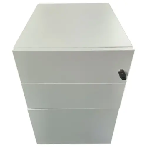 Caisson 3 tiroirs - Blanc - Reconditionné