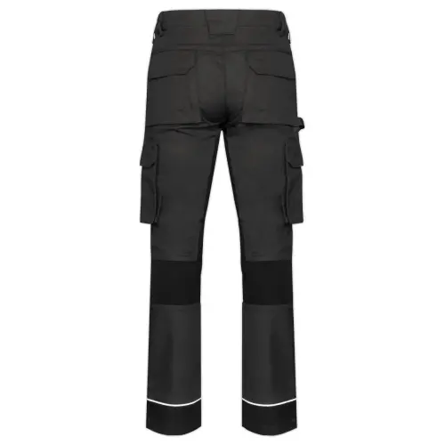 Pantalon de travail homme - Taille 40 - Gris et noir