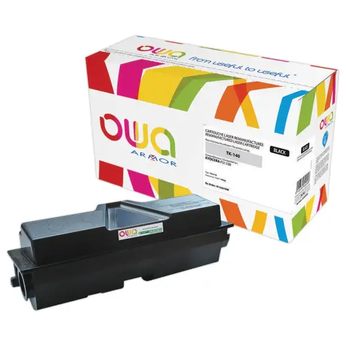 Toner &eacute;quivalent Kyocera TK140 - Noir - Owa 