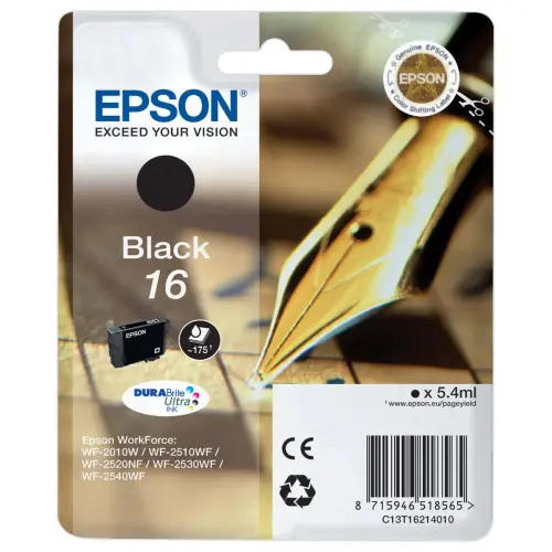 Cartouche T162 Stylo à plume - Noir - Epson