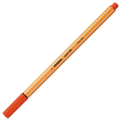 Stylo-feutre point 88 - Pointe fine - Rouge - STABILO