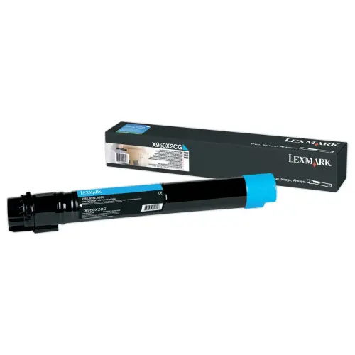 Toner LEXMARK cyan HC X950X2CG 