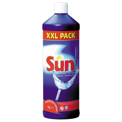 liquide de rin&ccedil;age  pour lave-vaisselle 1litre  SUN 