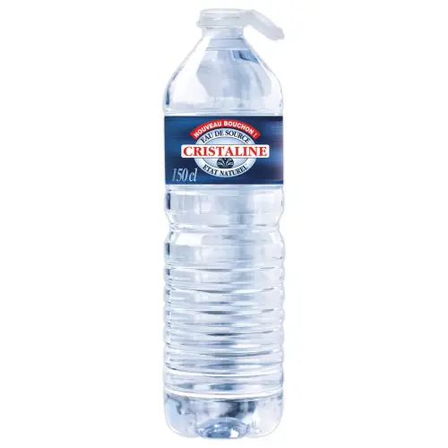 6 Bouteilles d'eau plate CRISTALINE