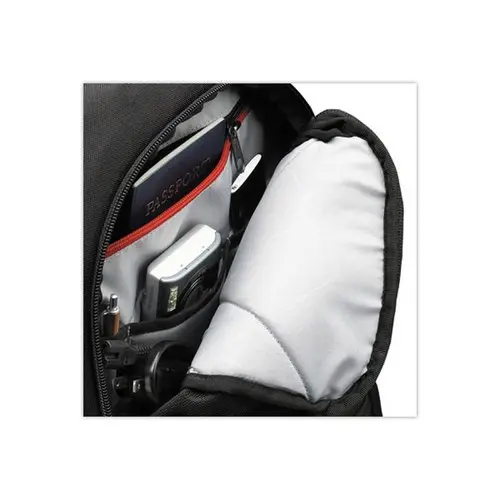 Sac &agrave; dos polyester pour PC 14" - Nylon coloris noir - CASE LOGIC 
