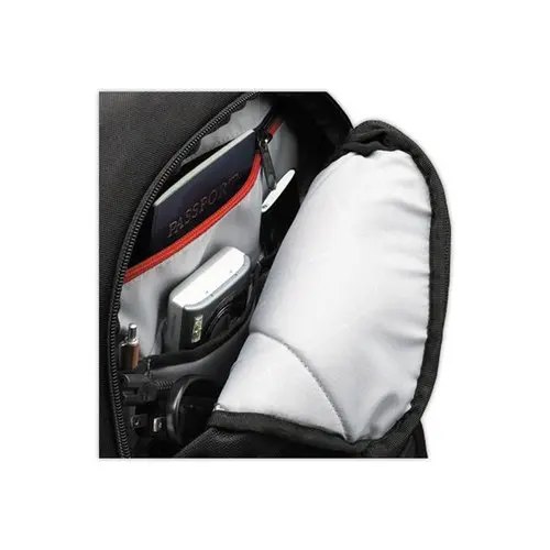 Sac &agrave; dos polyester pour PC 14" - Nylon coloris noir - CASE LOGIC 