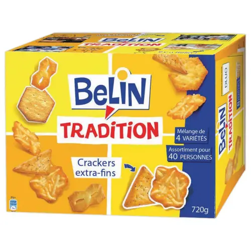 Assortiment gâteaux salés - 720 g - BELIN
