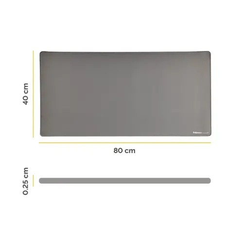 Sous-mains Breyta - Gris - FELLOWES