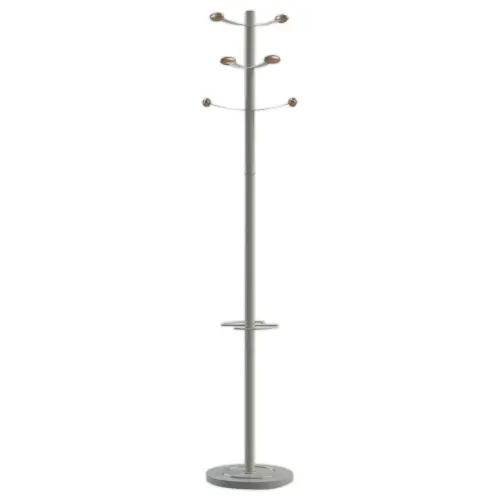 Portemanteau métal 6 patères - UNILUX