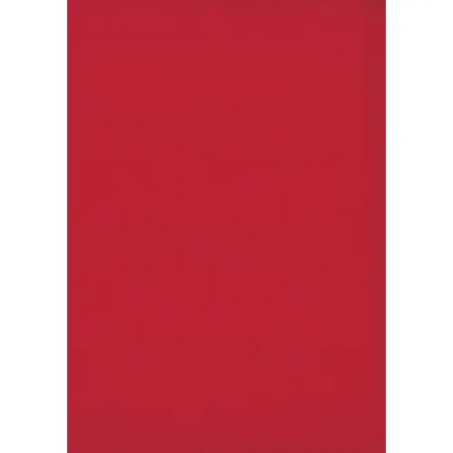 Chaise confort Iso - Assise rouge - Dossier noir
