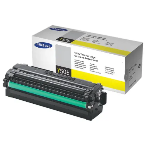 Toner CLT-Y506L SU515A haute capacité - Jaune - Samsung