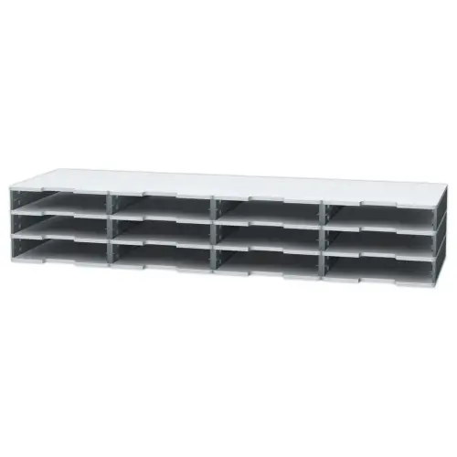 Tiroir pour cases Modulodoc - Hauteur normale 5,4 cm - porte étiquette intégré - EXACOMPTA