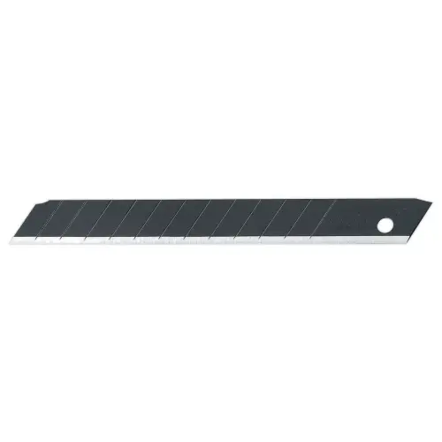 étui de 10 lames sécables noires pour cutter - 9 mm - OLFA