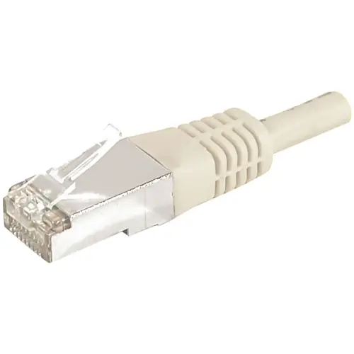 Câble réseau RJ45 - Catégorie 6A F/UTP - 5 mètres - Gris
