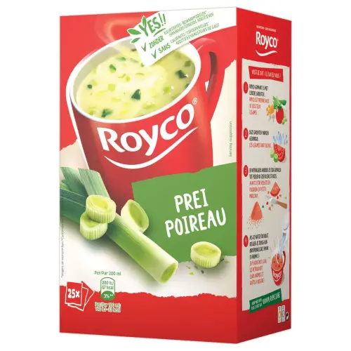25 Sachets de soupe ROYCO POIREAUX