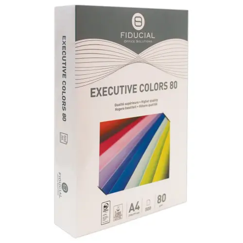 Ramette de papier couleur intense A4 Executive Colors 80g - Orange - FIDUCIAL