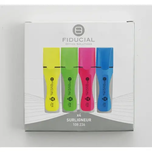4 Surligneurs - FIDUCIAL OFFICE SOLUTIONS 