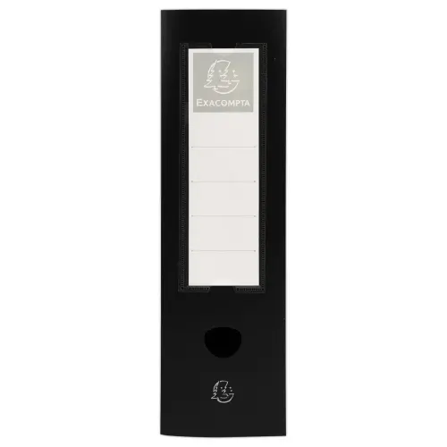 Boite de classement &agrave; pression - Dos 60mm - A4 - Noir - EXACOMPTA 