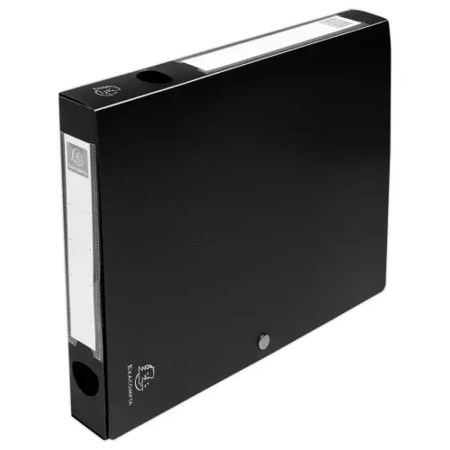 Boite de classement à pression - Dos 40 mm - A4 - Noir - EXACOMPTA