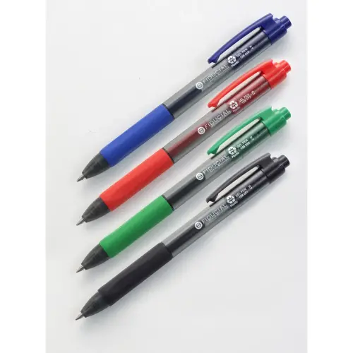 Stylo gel rétractable - Bleu