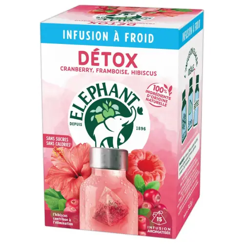 15 Infusion à froid Detox - ELEPHANT