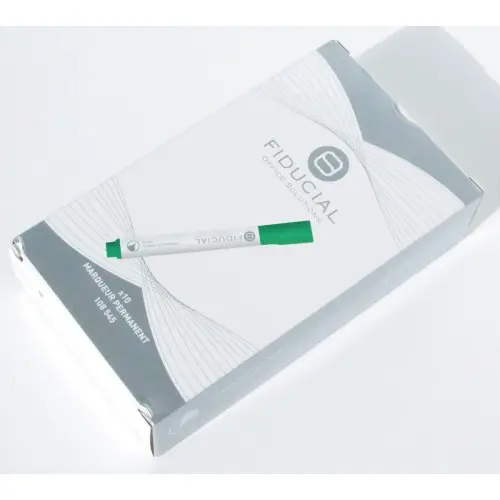 Marqueur pour tableaux blancs - Pointe biseautée - Vert - FIDUCIAL