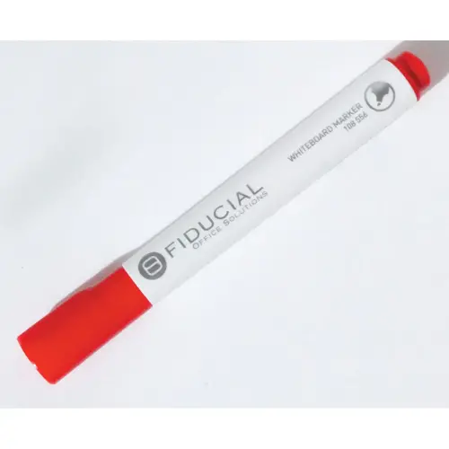 Marqueur pour tableaux blancs - Pointe biseautée - Rouge - FIDUCIAL
